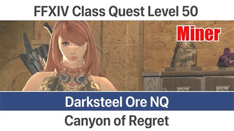 ffxiv canyon of regret